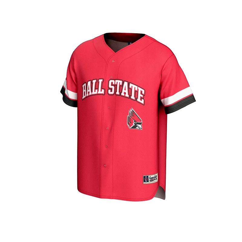 Unisex GameDay Greats Ball State Cardinals Spirit Baseball Jersey