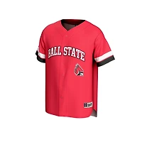 Unisex GameDay Greats Ball State Cardinals Spirit Baseball Jersey