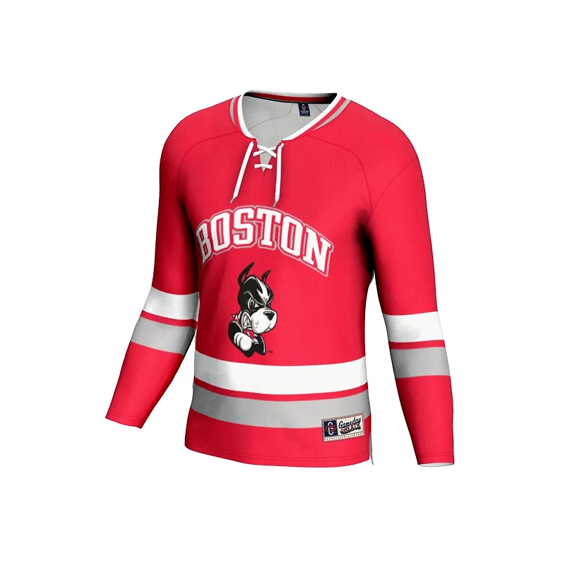 Unisex GameDay Greats Boston University Lightweight Women's Hockey Team Fashion Jersey