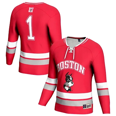 Unisex GameDay Greats Boston University Lightweight Women's Hockey Team Fashion Jersey