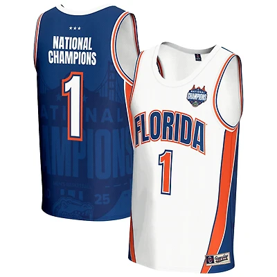 Unisex GameDay Greats Florida Gators 2025 NCAA Men's Basketball National Champions Commemorative Fashion Jersey