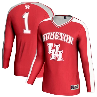 Unisex GameDay Greats Houston Cougars 1 Lightweight Volleyball Fashion Jersey