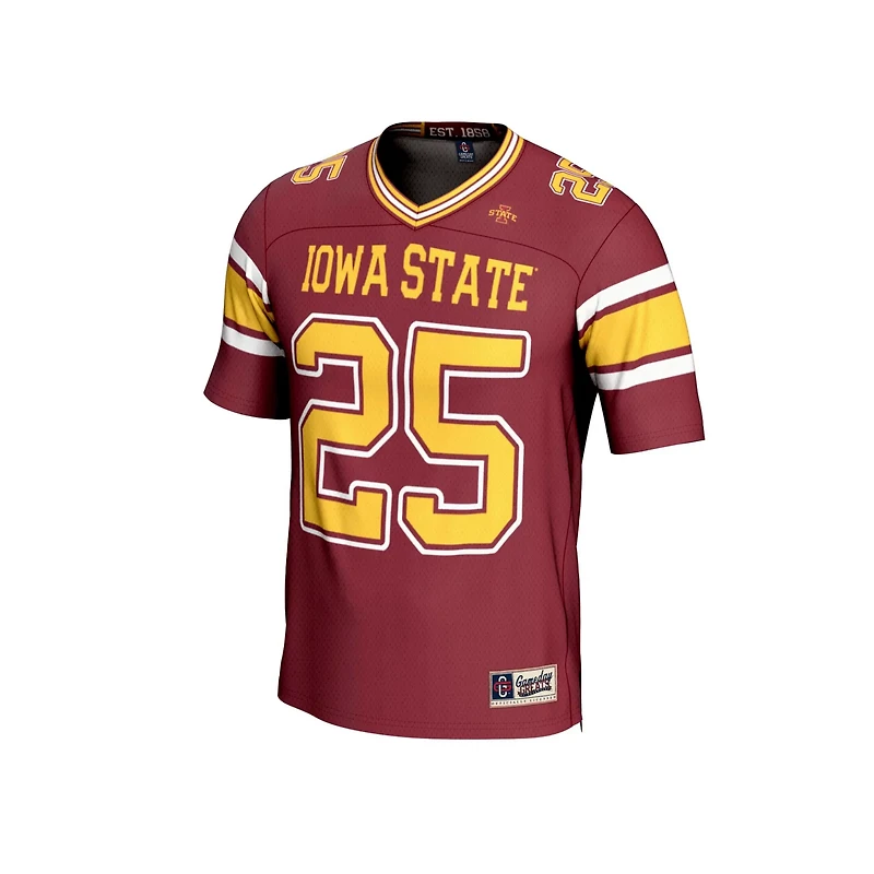 Unisex GameDay Greats Iowa State Cyclones Lightweight Collegiate Football Fashion Jersey