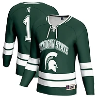 Unisex GameDay Greats Michigan State Spartans Lightweight Men's Hockey Fashion Jersey