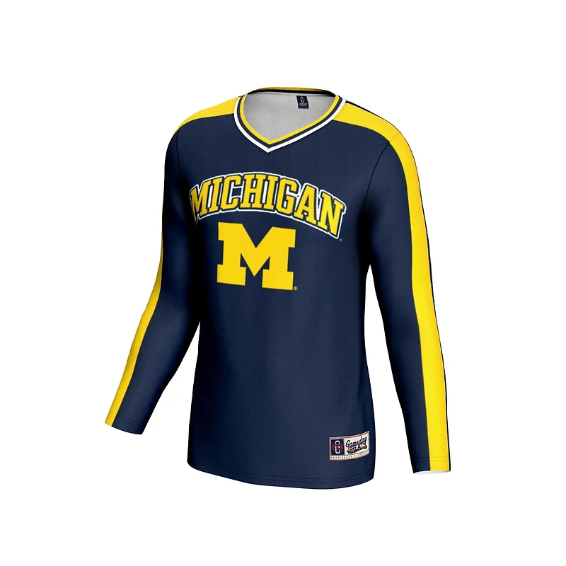 Unisex GameDay Greats Michigan Wolverines 1 Lightweight Volleyball Fashion Jersey