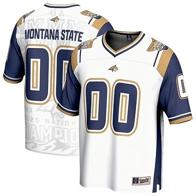 Unisex GameDay Greats Montana State Bobcats 2025 NCAA FCS Football National Champions Commemorative Fashion Jersey