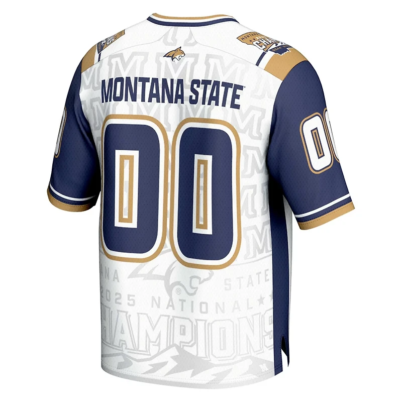 Unisex GameDay Greats Montana State Bobcats 2025 NCAA FCS Football National Champions Commemorative Fashion Jersey