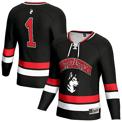 Unisex GameDay Greats Northeastern Huskies Lightweight Men's Hockey Team Fashion Jersey