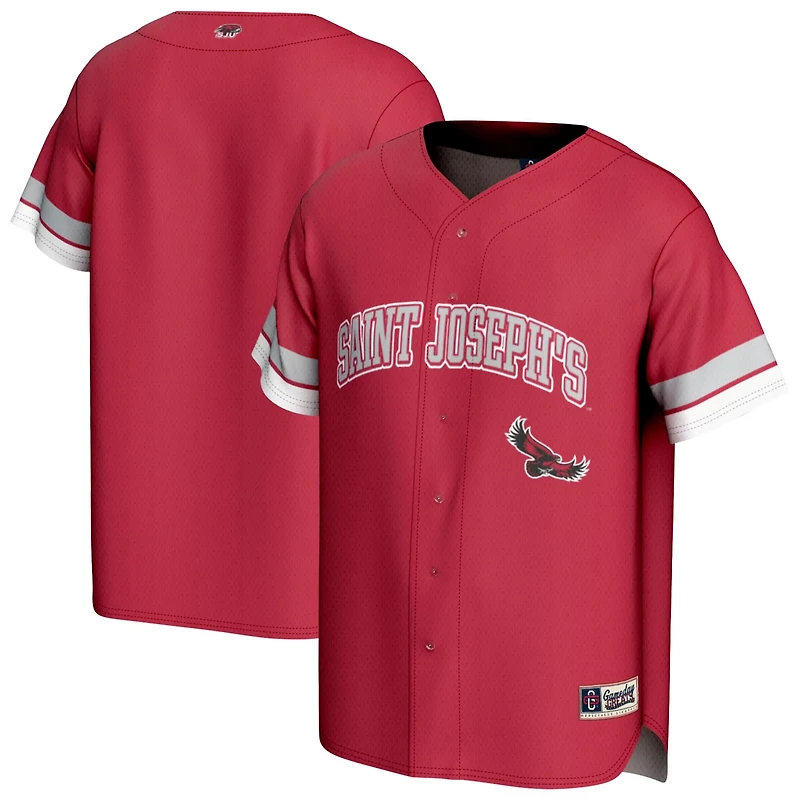 Unisex GameDay Greats Saint Joseph's Hawks Spirit Baseball Jersey