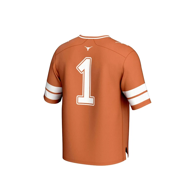 Unisex GameDay Greats Texas 1 Longhorns Football Fashion Jersey