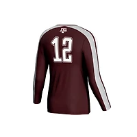 Unisex GameDay Greats Texas AM Aggies 12 Lightweight Volleyball Fashion Jersey