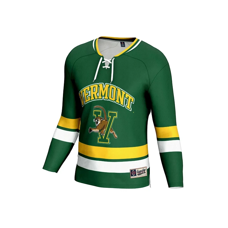 Unisex GameDay Greats Vermont Catamounts Lightweight Men's Hockey Fashion Jersey