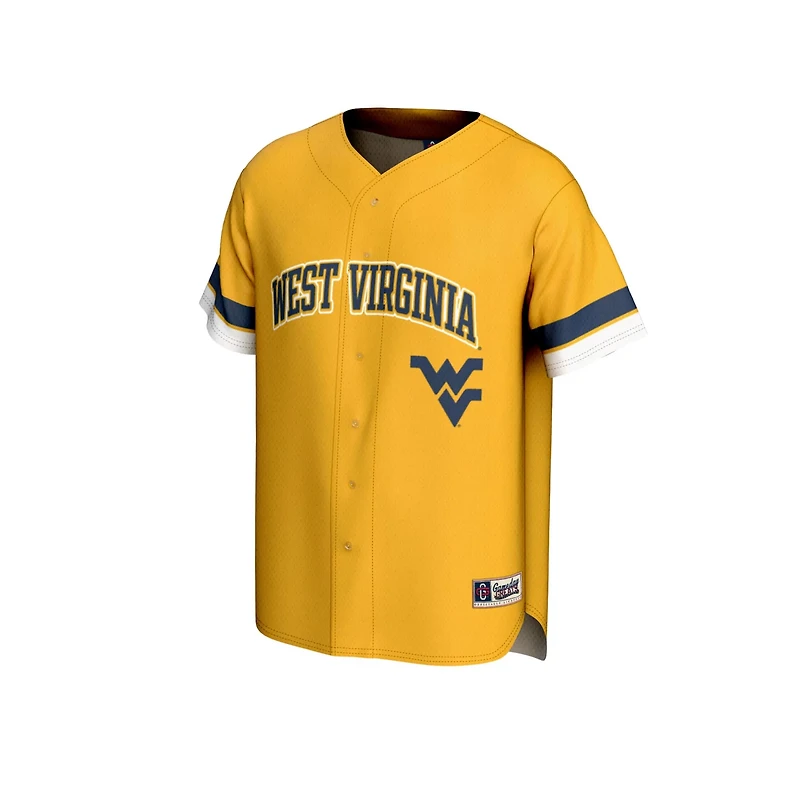 Unisex GameDay Greats West Virginia Mountaineers Spirit Baseball Jersey
