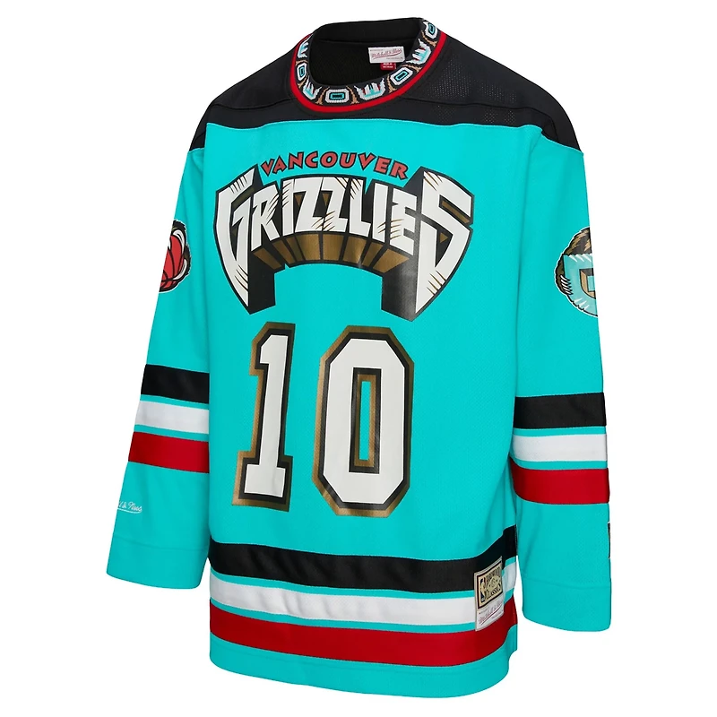 Unisex Mitchell  Ness Mike Bibby Vancouver Grizzlies Maxxed Out Fashion Hockey Jersey