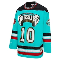 Unisex Mitchell  Ness Mike Bibby Vancouver Grizzlies Maxxed Out Fashion Hockey Jersey