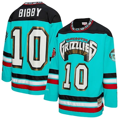 Unisex Mitchell  Ness Mike Bibby Vancouver Grizzlies Maxxed Out Fashion Hockey Jersey