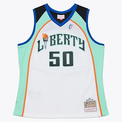 Unisex Mitchell  Ness Rebecca Lobo New York Liberty 1997 Swingman Jersey - Court Origins