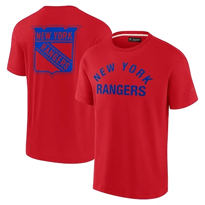 Unisex New York Rangers Elements Super Soft Short Sleeve T-Shirt