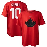 Unisex Nick Suzuki Hockey Canada 2026 Winter Olympics Name  Number T-Shirt