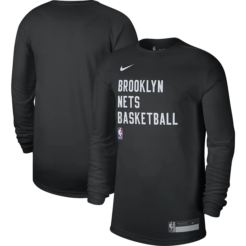Unisex Nike Brooklyn Nets 2023/24 Legend On-Court Practice Long Sleeve T-Shirt