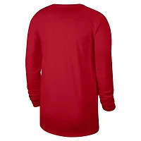 Unisex Nike Chicago Bulls 2023/24 Legend On-Court Practice Long Sleeve T-Shirt