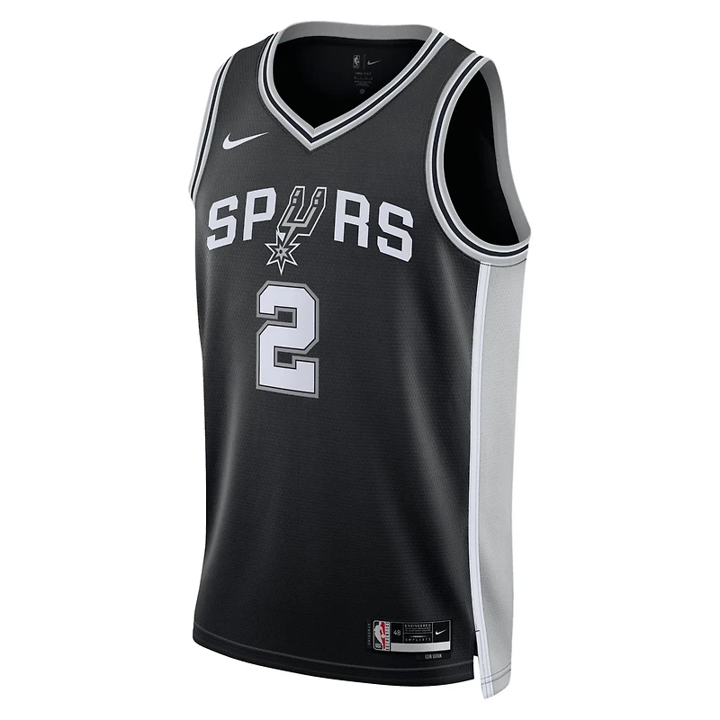 Unisex Nike Dylan Harper San Antonio Spurs 2025 NBA Draft First Round Pick Swingman Jersey - Icon Edition