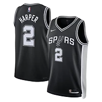 Unisex Nike Dylan Harper San Antonio Spurs 2025 NBA Draft First Round Pick Swingman Jersey - Icon Edition