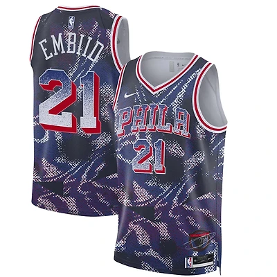 Unisex Nike Joel Embiid Philadelphia 76ers 2025 Select Series Swingman Player Jersey