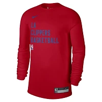 Unisex Nike LA Clippers 2023/24 Legend On-Court Practice Long Sleeve T-Shirt