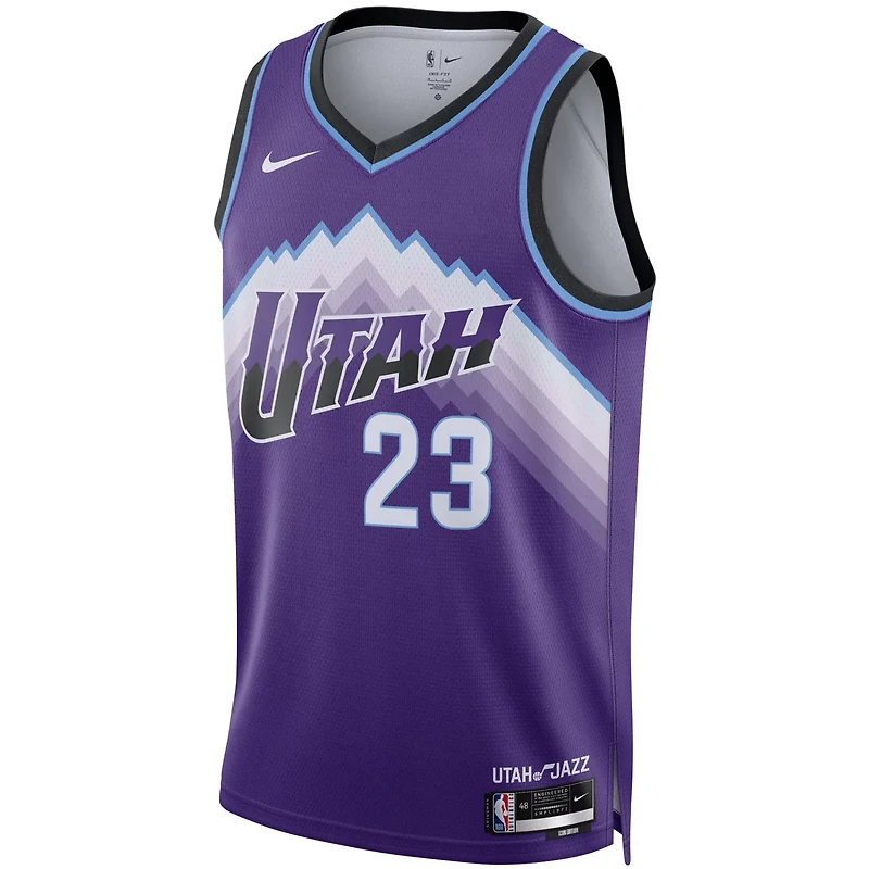 Unisex Nike Lauri Markkanen Utah Jazz Swingman Jersey - Icon Edition
