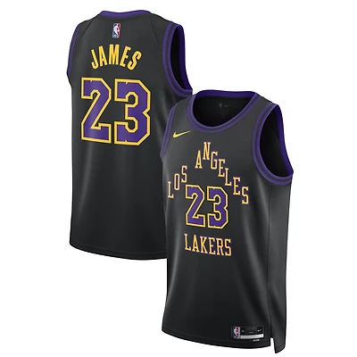 Unisex Nike LeBron James Los Angeles Lakers 2025 26 Swingman Jersey - City Edition