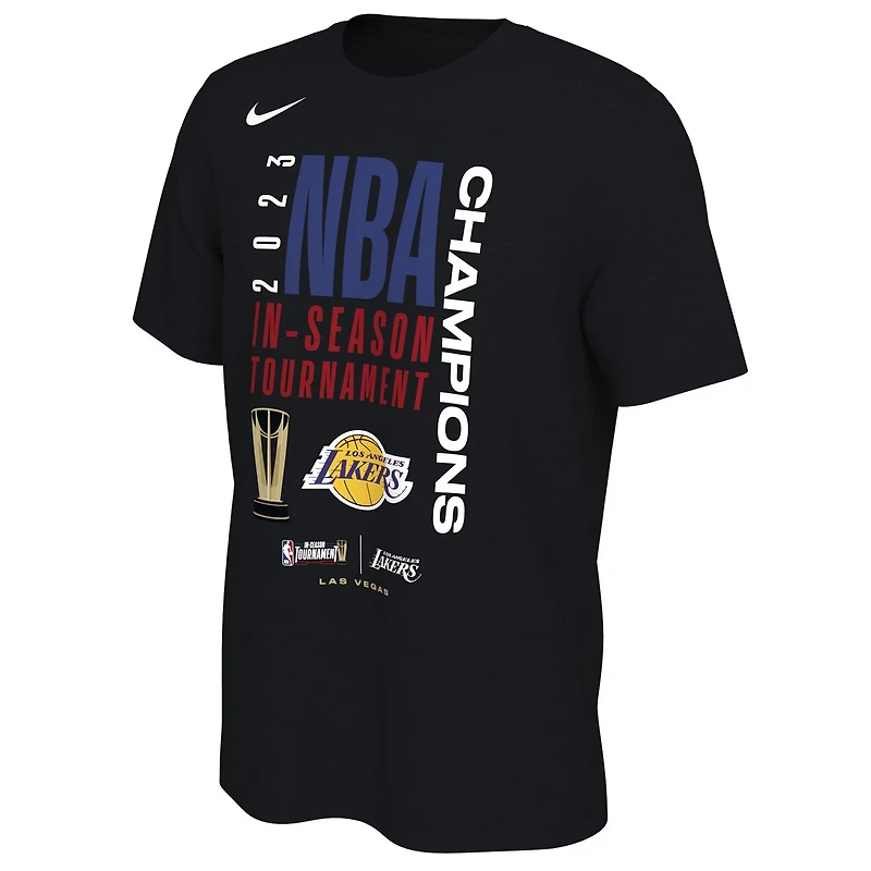 Unisex Nike Los Angeles Lakers 2023 NBA In-Season Tournament Champions Locker Room T-Shirt