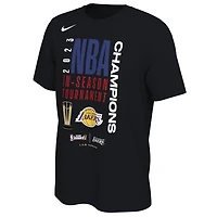 Unisex Nike Los Angeles Lakers 2023 NBA In-Season Tournament Champions Locker Room T-Shirt