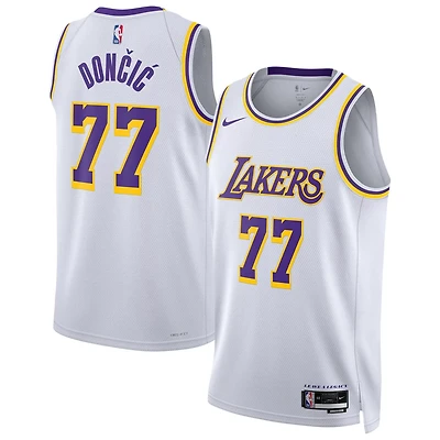 Unisex Nike Luka Doni Los Angeles Lakers Swingman Jersey - Association Edition
