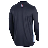 Unisex Nike Memphis Grizzlies 2023/24 Authentic Pregame Long Sleeve Shooting Shirt