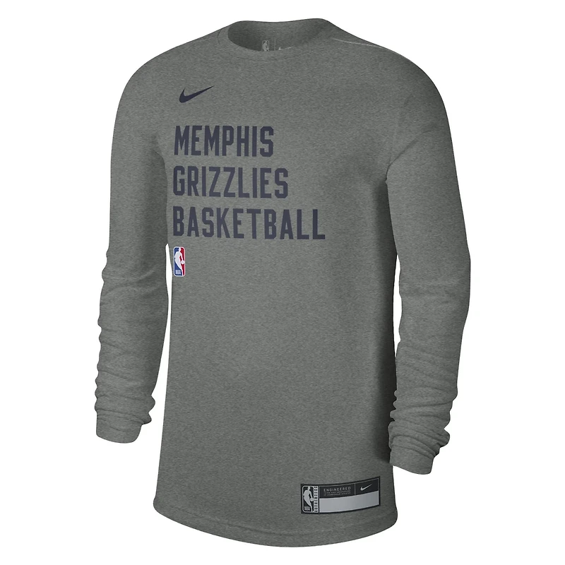 Unisex Nike Memphis Grizzlies 2023/24 Legend On-Court Practice Long Sleeve T-Shirt