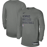 Unisex Nike Memphis Grizzlies 2023/24 Legend On-Court Practice Long Sleeve T-Shirt
