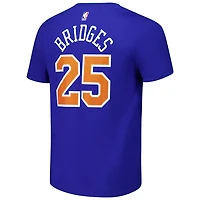Unisex Nike Mikal Bridges New York Knicks Name  Number T-Shirt