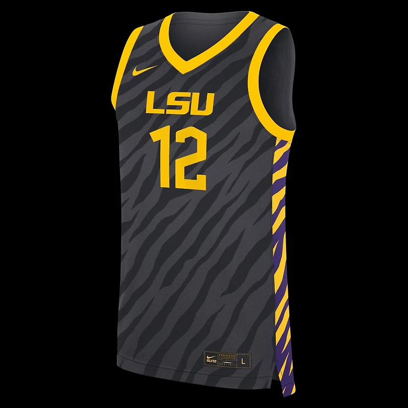 Unisex Nike Mikaylah Williams LSU Tigers Replica Basketball Jersey