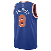Unisex Nike OG Anunoby New York Knicks Swingman Jersey - Icon Edition