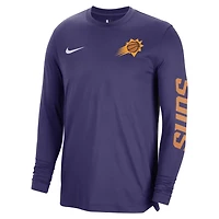 Unisex Nike Phoenix Suns 2023/24 Authentic Pregame Long Sleeve Shooting Shirt