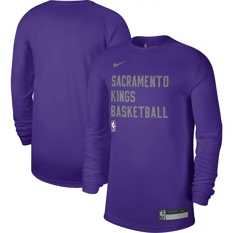 Unisex Nike Sacramento Kings 2023/24 Legend On-Court Practice Long Sleeve T-Shirt