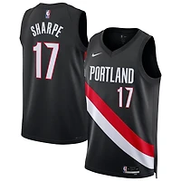 Unisex Nike Shaedon Sharpe Portland Trail Blazers Swingman Jersey - Icon Edition