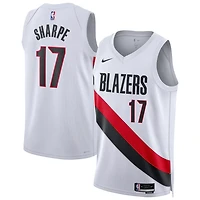 Unisex Nike Shaedon Sharpe Portland Trail Blazers Swingman Player Jersey - Association Edition