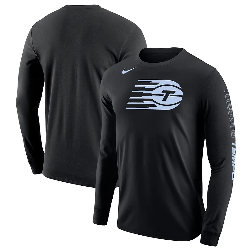 Unisex Nike Toronto Tempo Logo Long Sleeve T-Shirt