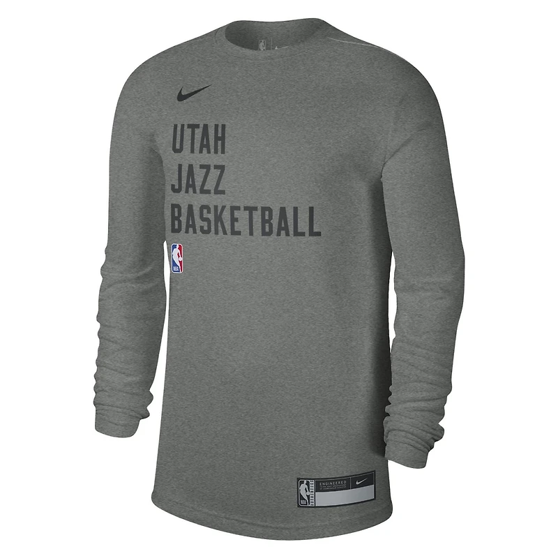 Unisex Nike Utah Jazz 2023/24 Legend On-Court Practice Long Sleeve T-Shirt