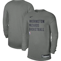 Unisex Nike Washington Wizards 2023/24 Legend On-Court Practice Long Sleeve T-Shirt