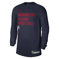 Unisex Nike Washington Wizards 2023/24 Legend On-Court Practice Long Sleeve T-Shirt