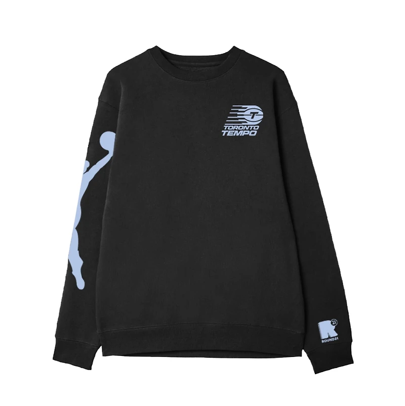 Unisex round21 Toronto Tempo Logo Pullover Sweater