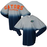 Unisex Spirit Jersey /Gray Florida Gators Ombre Long Sleeve T-Shirt